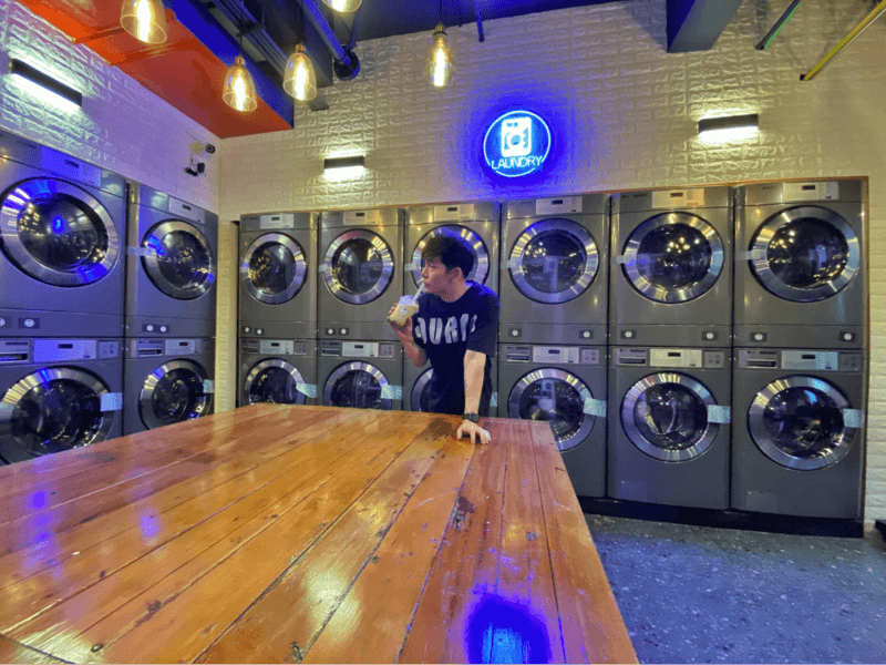 self-service laundry