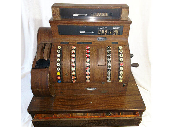 "HOW TO USE" ANTIQUE NATIONAL CASH REGISTER CLASS 500 NCR 