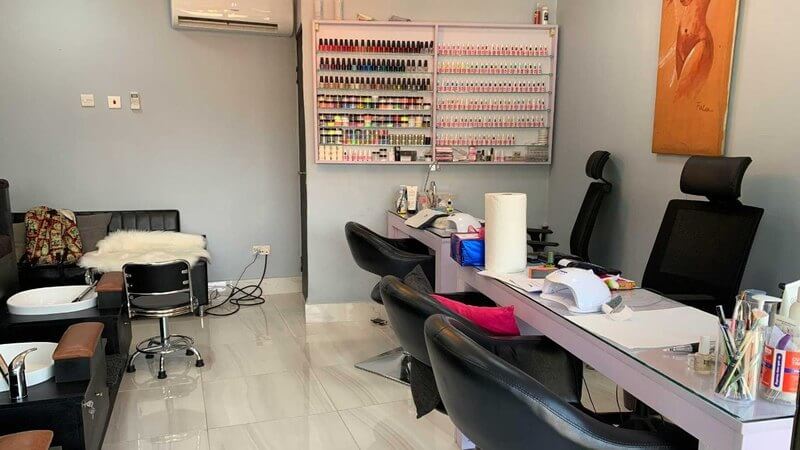 How to create and develop a nail salon in Ghana from scratch using online  technology
