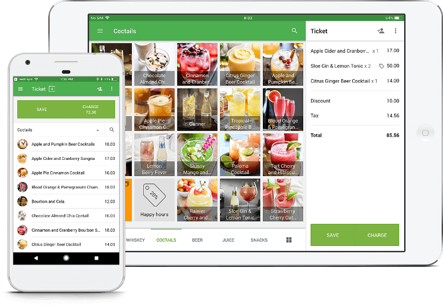 use point of sale to manage cafes and coffee shops 