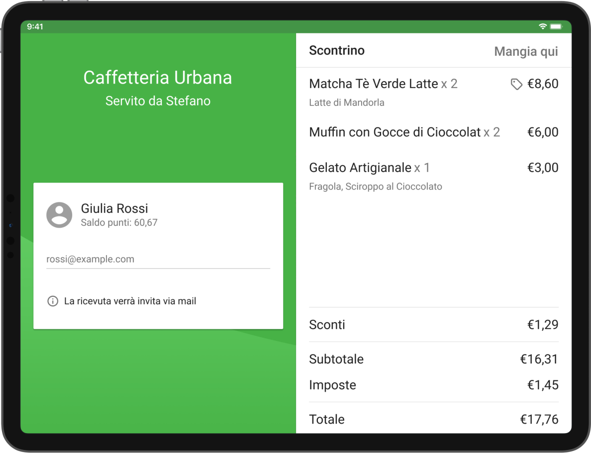 Mostra tutte le informazioni